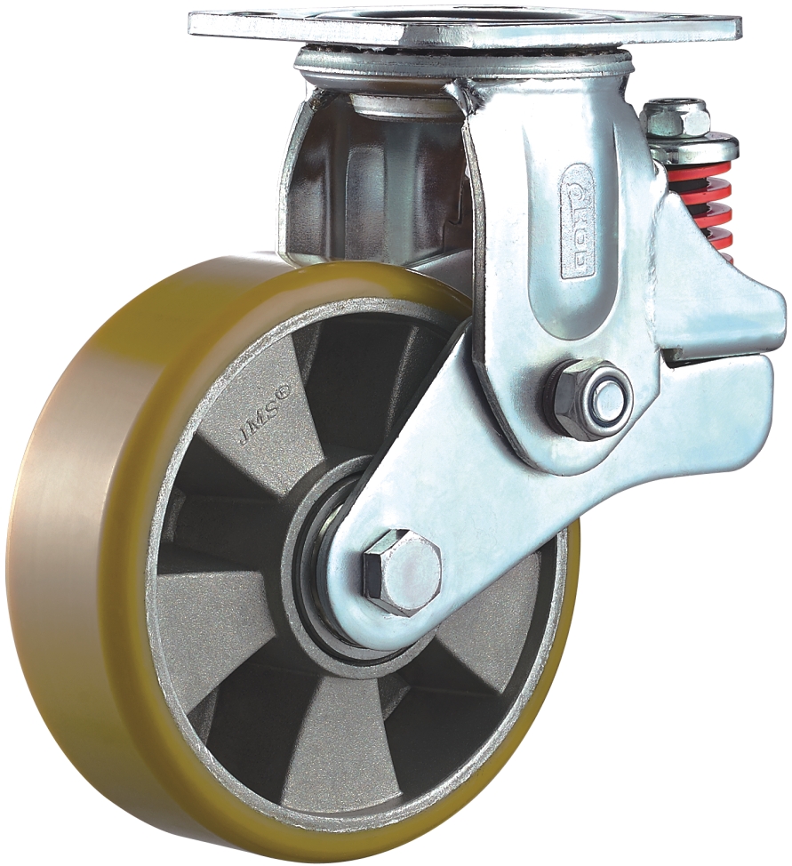 Shock Absorbing Caster
